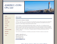 Tablet Screenshot of joecupocpa.com